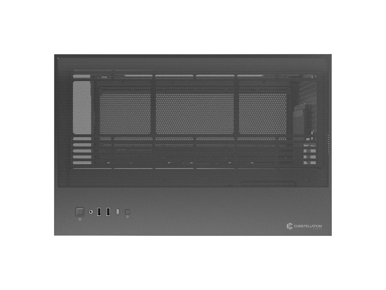 Alt View 9. Antec - Antec C8 Wood, Dual-chamber, Type-C, 360mm Radiator, Seamless TG Panels, RTX 40 compatible Full-Tower Case - Wood.