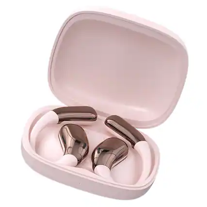 Front. YONWAY - Wireless Bluetooth Earbuds, Ear Hook Style Translation Earbuds Support 147 languages with Charging Case.