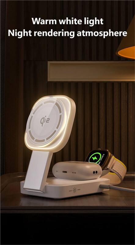 Warm white light  
Night rendering atmosphere