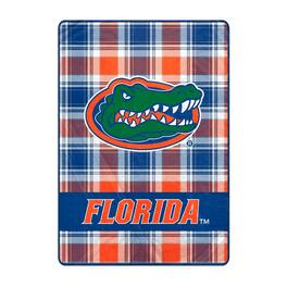 Pegasus - Florida Gators 66" x 95" Oversized Plaid FAN-mily Ultra Cozy Blanket - Multicolor