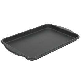 Oster - Teston Platinum Collection 18x15 Inch Nonstick Carbon Steel Cookie Sheet - Matte Black
