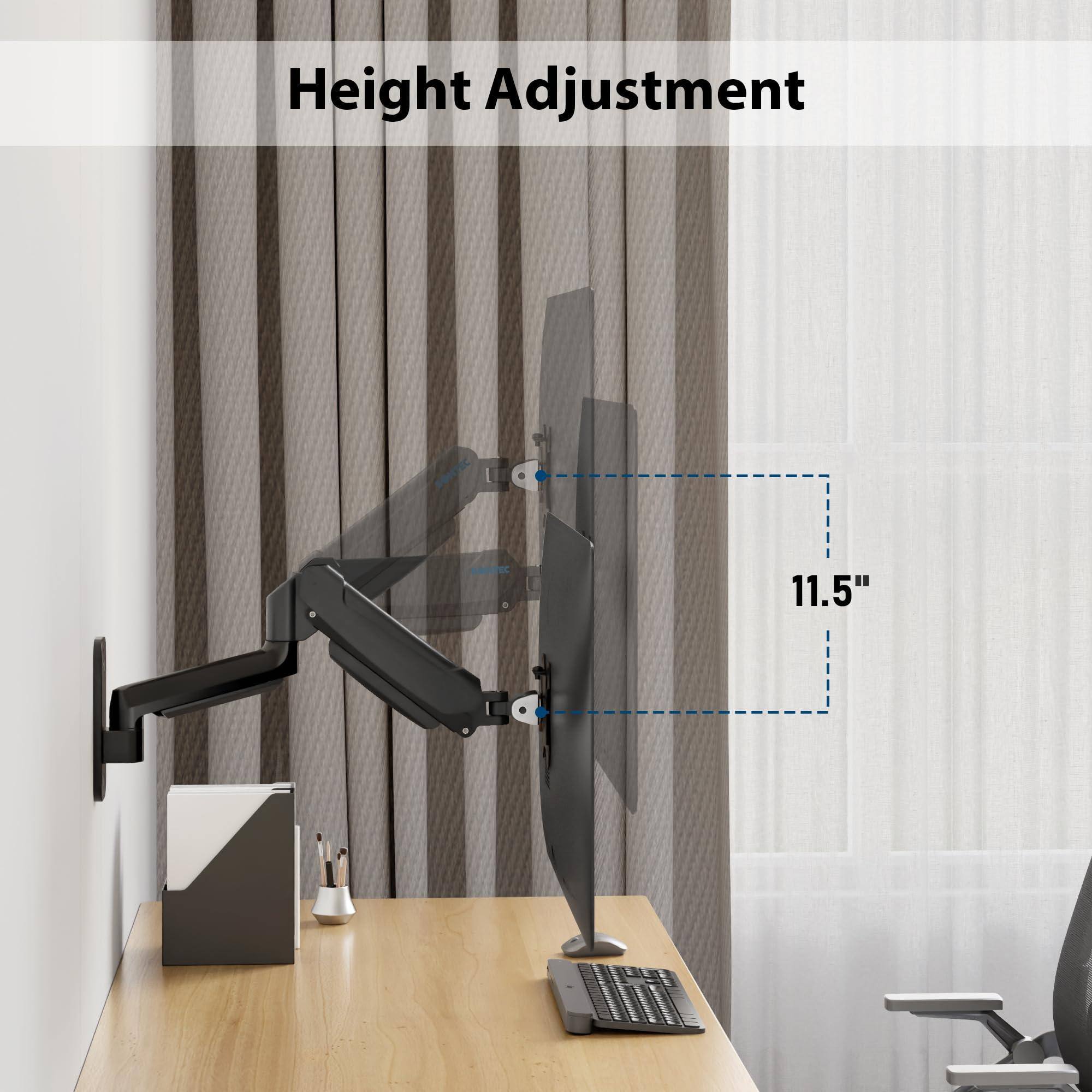 Height Adjustment  
11.5"