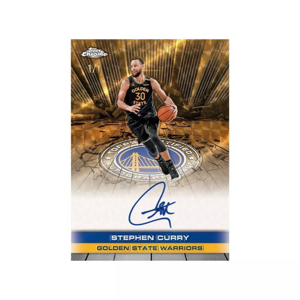 LOPPS Chrome 1/1 GOLDEN 30 STATE WARRIORS  
STEPHEN CURRY  
GOLDEN STATE WARRIORS