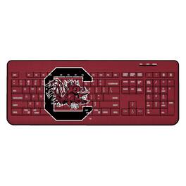 Keyscaper - South Carolina Gamecocks Solid Design Wireless Keyboard - Multicolor
