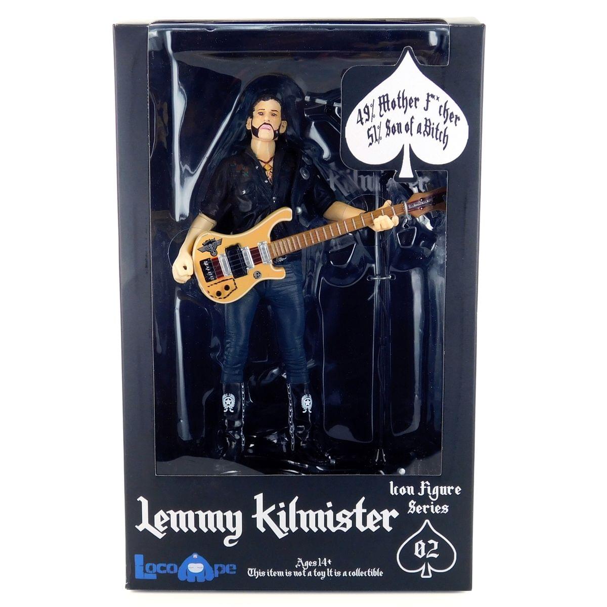49% Mother F**ther 51% Son of a Bitch

Icon Figure Series
Lemmy Kilmister

Ages 14+
LocoCopE
This item is no A toy It is A collectible