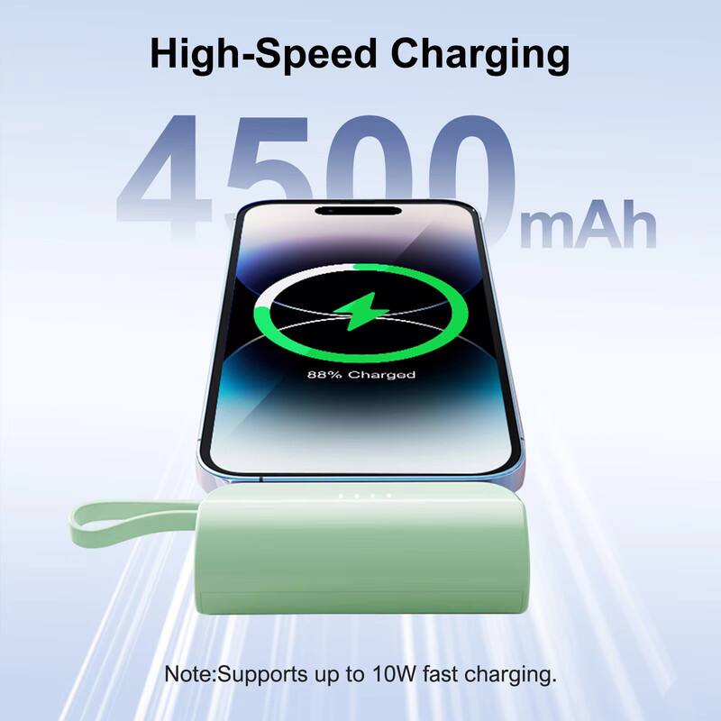 High-Speed Charging  
4500 mAh  
88% Charged  

Note: Supports up to 10W fast charging.