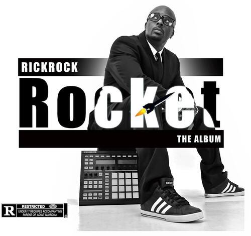 RICKROCK  
Rocket  
THE ALBUM  

adidas  

RESTRICTED  
R  
UNDER 17 REQUIRES ADULT ACCOMPANYING GUARDIAN