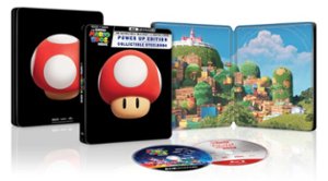 The Super Mario Bros. Movie [SteelBook] [Digital Copy] [4K Ultra HD Blu-ray/Blu-ray] [Only @ Best Buy] [2023] - Front_Zoom