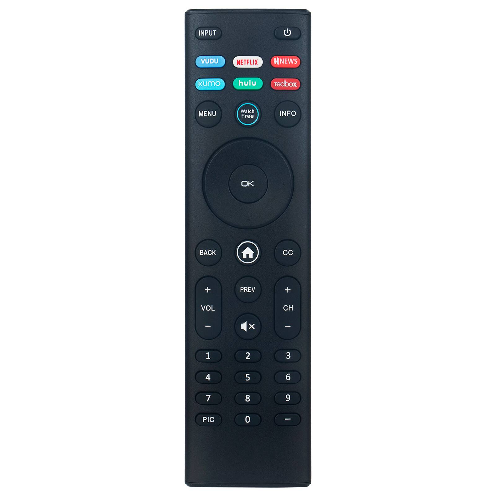 ALLIMITY - Replacement Remote Control XRT140RL12001 XRT140, Fit for Vizio OLED 4K HDR Smart TV V555-G4 V585-H11 V585X-H1 V585-H1 - Black
