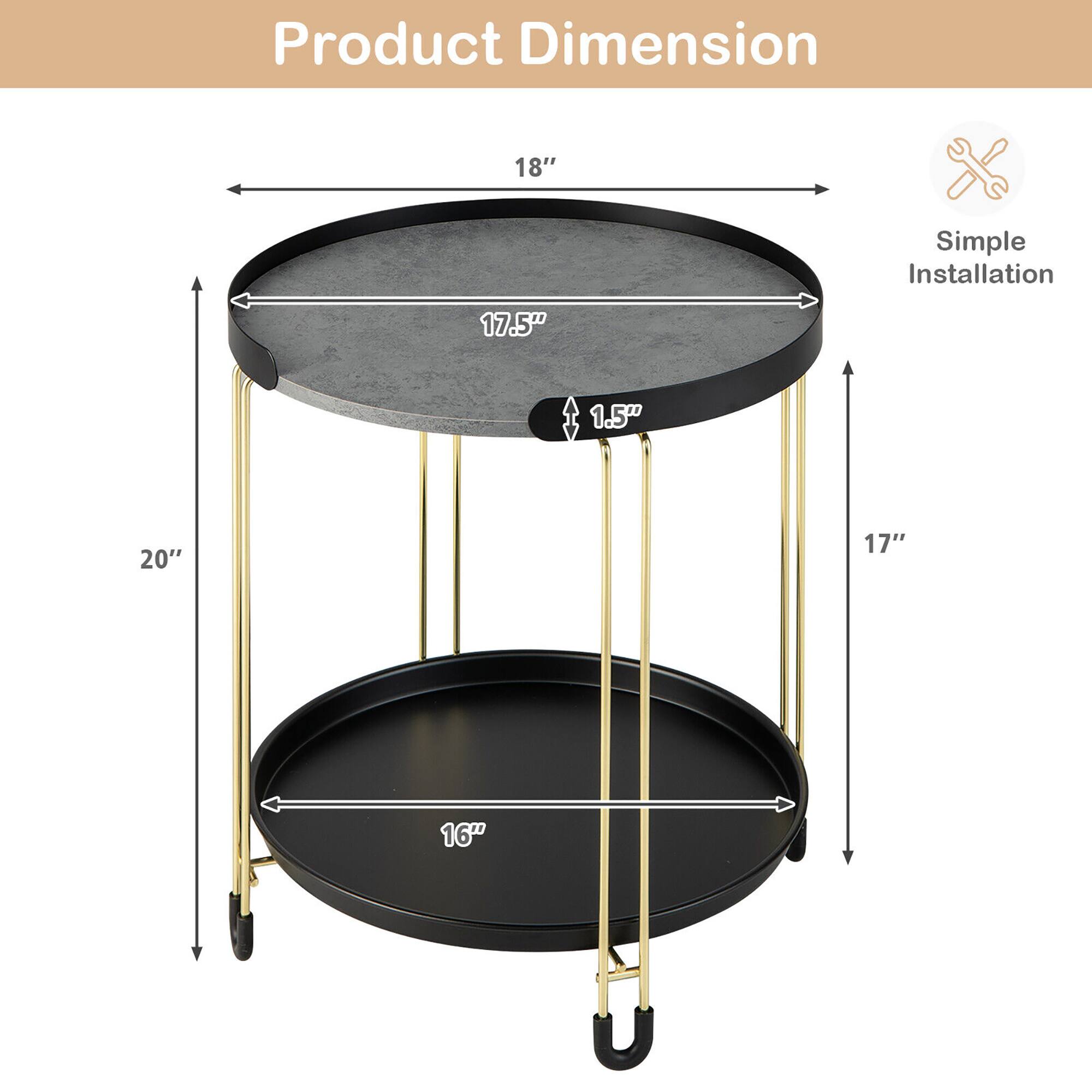 Product Dimension  
18"  
17.5"  
1.5"  
20"  
17"  
16"  

Simple Installation