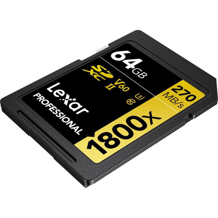 CFカード Lexar Professional 800x 64GB Amazon.com: Lexar LCF64GCRBNA800 Professional 800x 64GB VPG