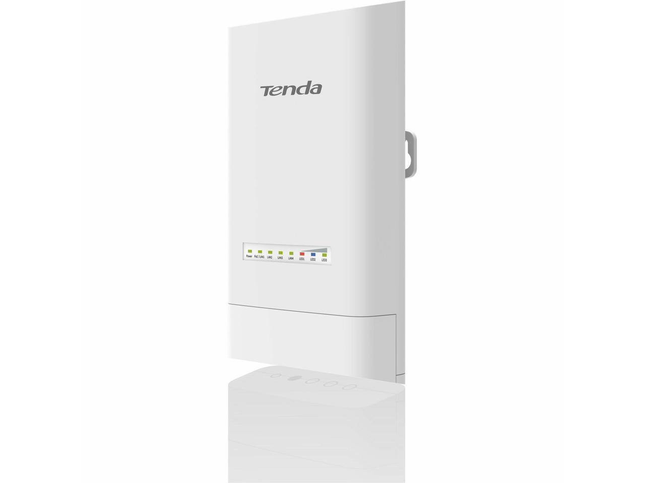 Alt View 4. Tenda - Tenda OS3 867 Mbit/s 5 GHz Outdoor WiFi Extender - 3.1 Mile Range - IP65 - 1 x Fast Ethernet - Unknown.