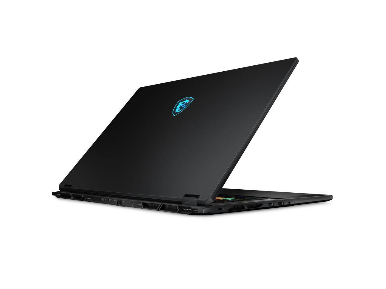 Alt View 8. MSI - MSI Stealth 18 HX AI 18” QHD+ 240Hz Gaming Laptop - Intel Core Ultra 9 275HX 2023 - RTX 5080 - 32GB RAM - 2TB Storage - Midnight Black.