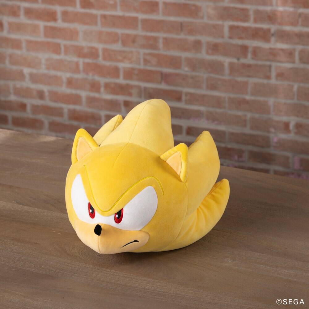 Alt View 12. TOMY - Club Mocchi Mocchi - Sonic the Hedgehog – Super Sonic 15" Mega Plush.