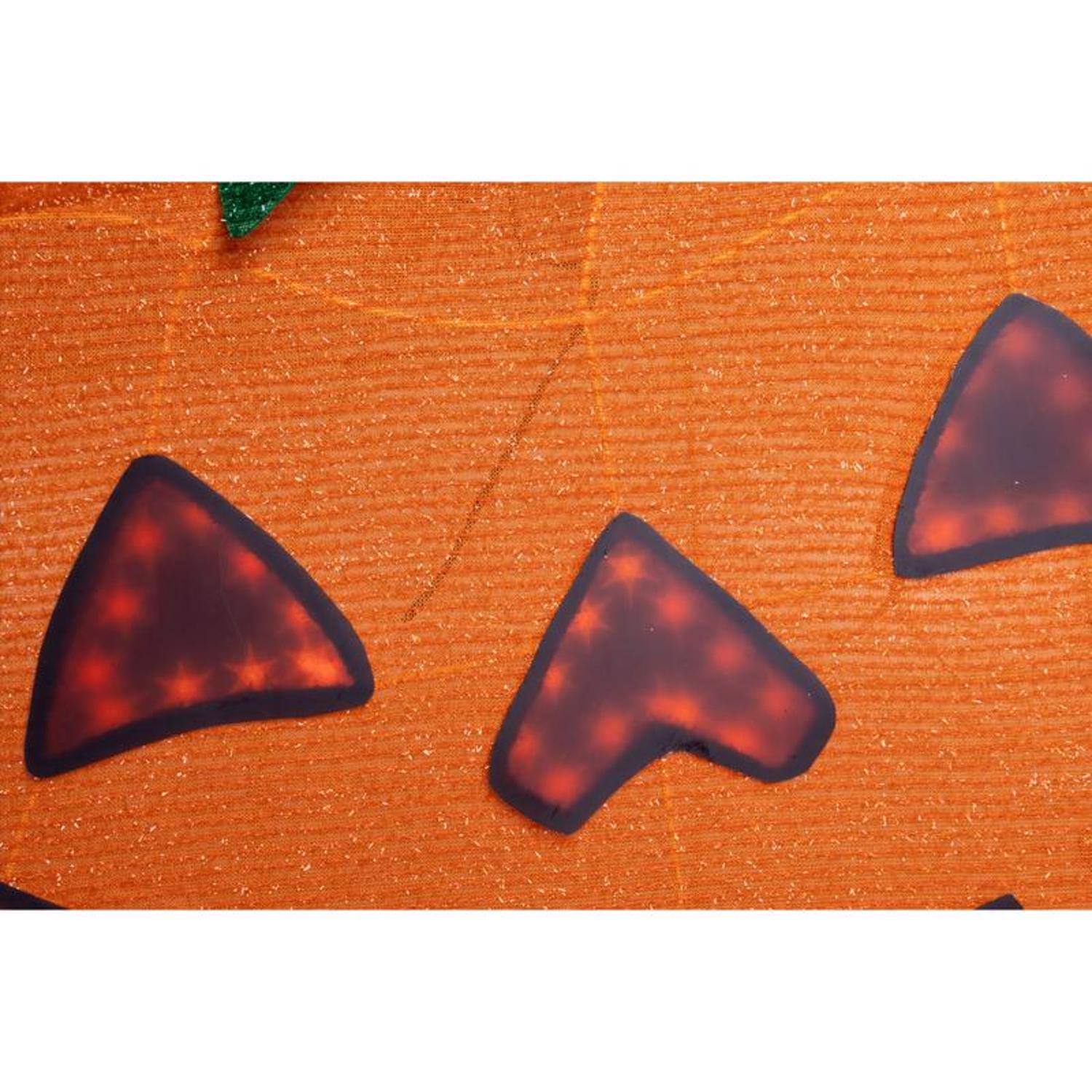 Angle. Celebrations - Celebrations Halloween Orange 27 in. Happy Face Lantern Halloween Decor - Orange.