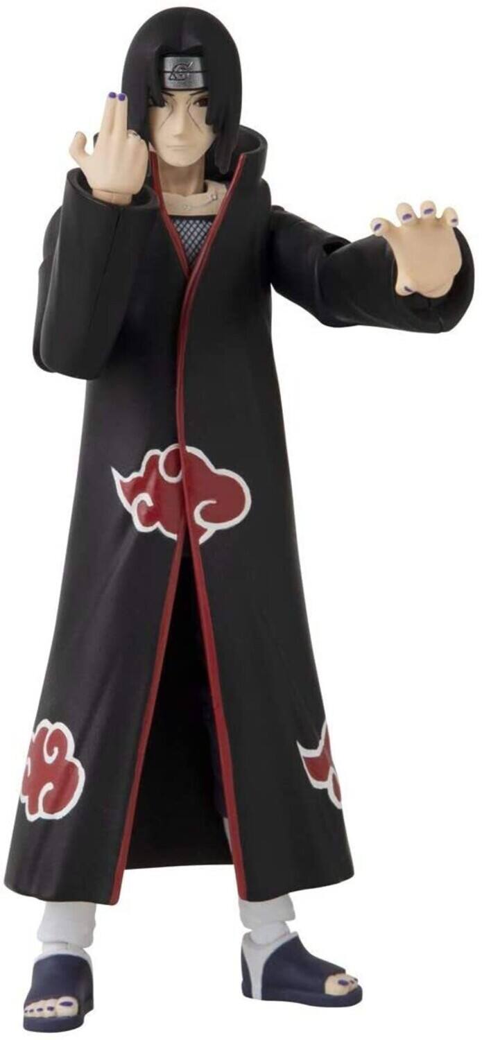 Alt View 4. Bandai - Bandai - Naruto - Anime Heroes - Uchiha Itachi Action Figure   - COLLECTIBLES - Multicolor.