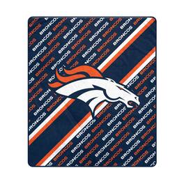Pegasus - 60" x 70" Diagonal Lined Wordmark Ultra Soft Blanket - Multicolor