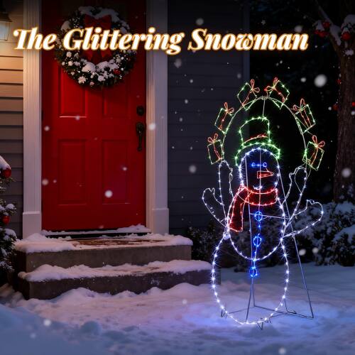 The Glittering Snowman