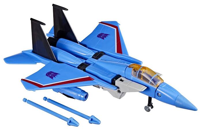Alt View 4. Transformers - Transformers G1 Thundercracker | Transformers G1 Reissues - Blue.