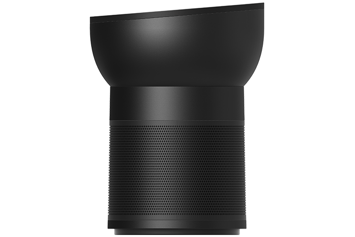 Left. TCL - TCL Breeva A2  Air Purifier 4-Stage True HEPA (H13) A214B  Black - Black.