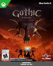 Xbox Series X
Gothic Remake
Mature 17+
Jeunes Adultes 17+
M
Requires content download
Nécessite le téléchargement de contenu
Game Disc
Disque du Jeu
AlkimiA
Thon Nordic