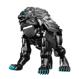 Hasbro - F7675 Transformers Masterpiece MP-48+ Dark Amber Maximal Leo Prime Action Figure - Black