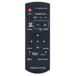 ZdalaMit - Replacement Remote N2QAYB000417 fit for Panasonic Mini Hifi Audio SC-ZT1 SU-ZT1 SC-ZT2 SC-ZT2S SCZT1 SUZT1 SCZT2 SCZT2S - Black