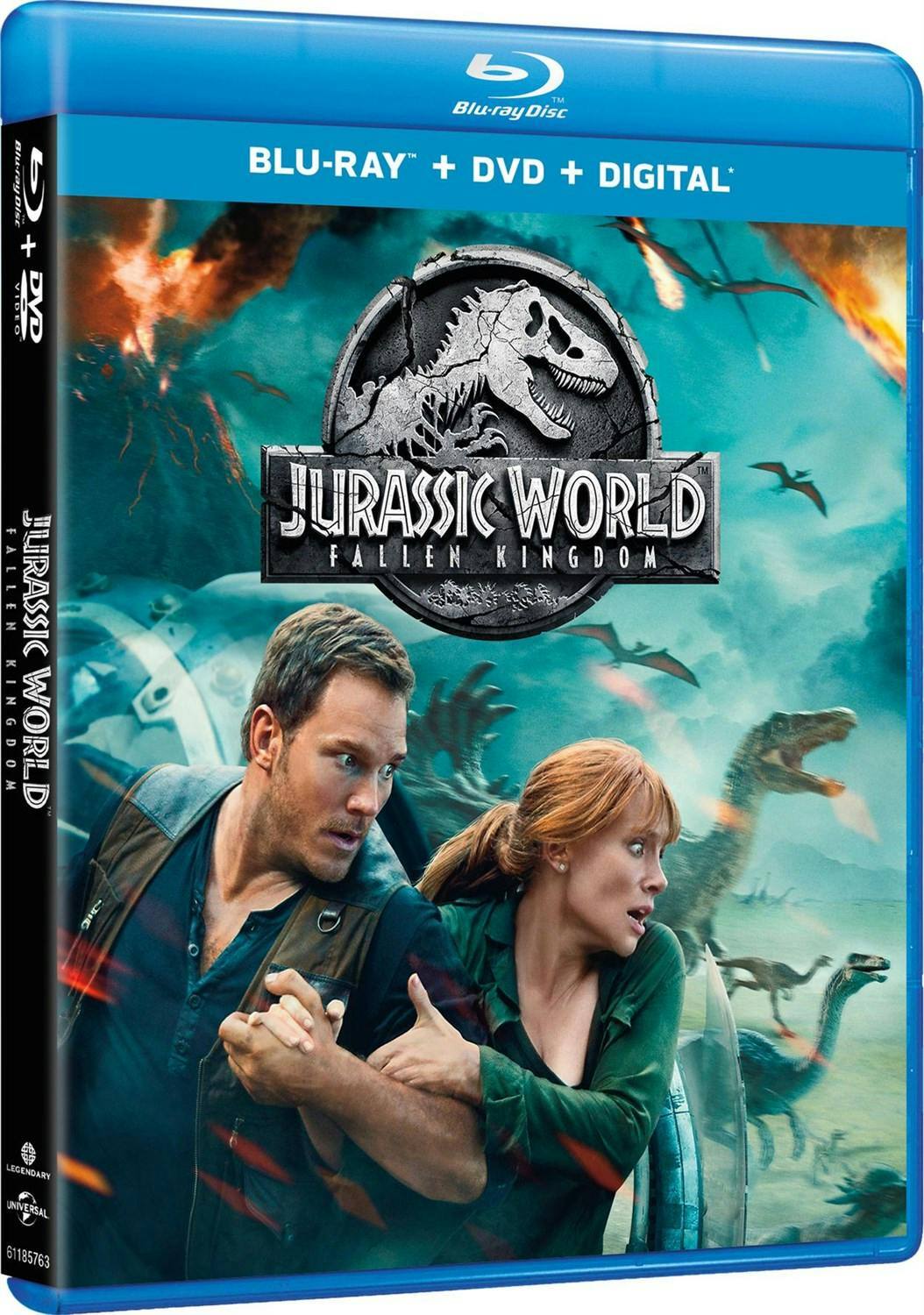 Angle. Jurassic World - Fallen Kingdom (BD Combo Pack) (with DVD) [Blu-ray].