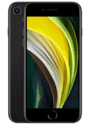 Apple - Pre-Owned Good iPhone SE (2020) 64GB (Unlocked) - Black - Front_Zoom
