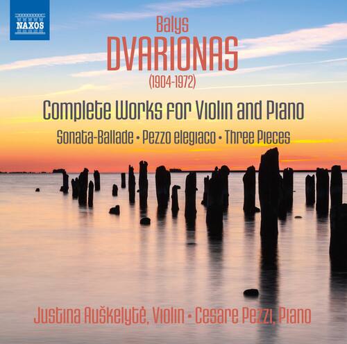 Dvarionas / Auskelyte / Pezzi - Balys Dvarionas: Complete Works for Violin & Piano   - COMPACT DISCS [CD] price history on PriceWatchPro