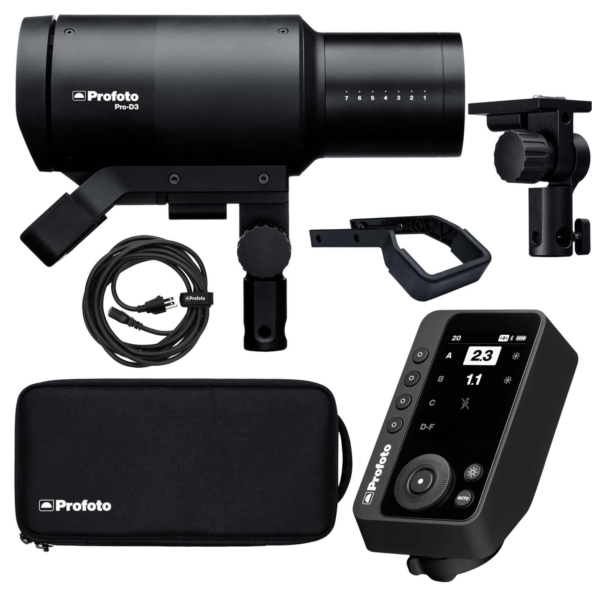 Pro-D3 750Ws Monolight with Profoto Connect Pro Non-TTL Remote
