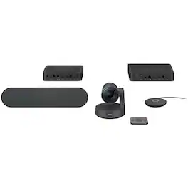 Logitech - Rally Video Conferencing Accessory Hub - 2 x Network (RJ-45) - 2 x HDMI In - Ethernet - Tabletop