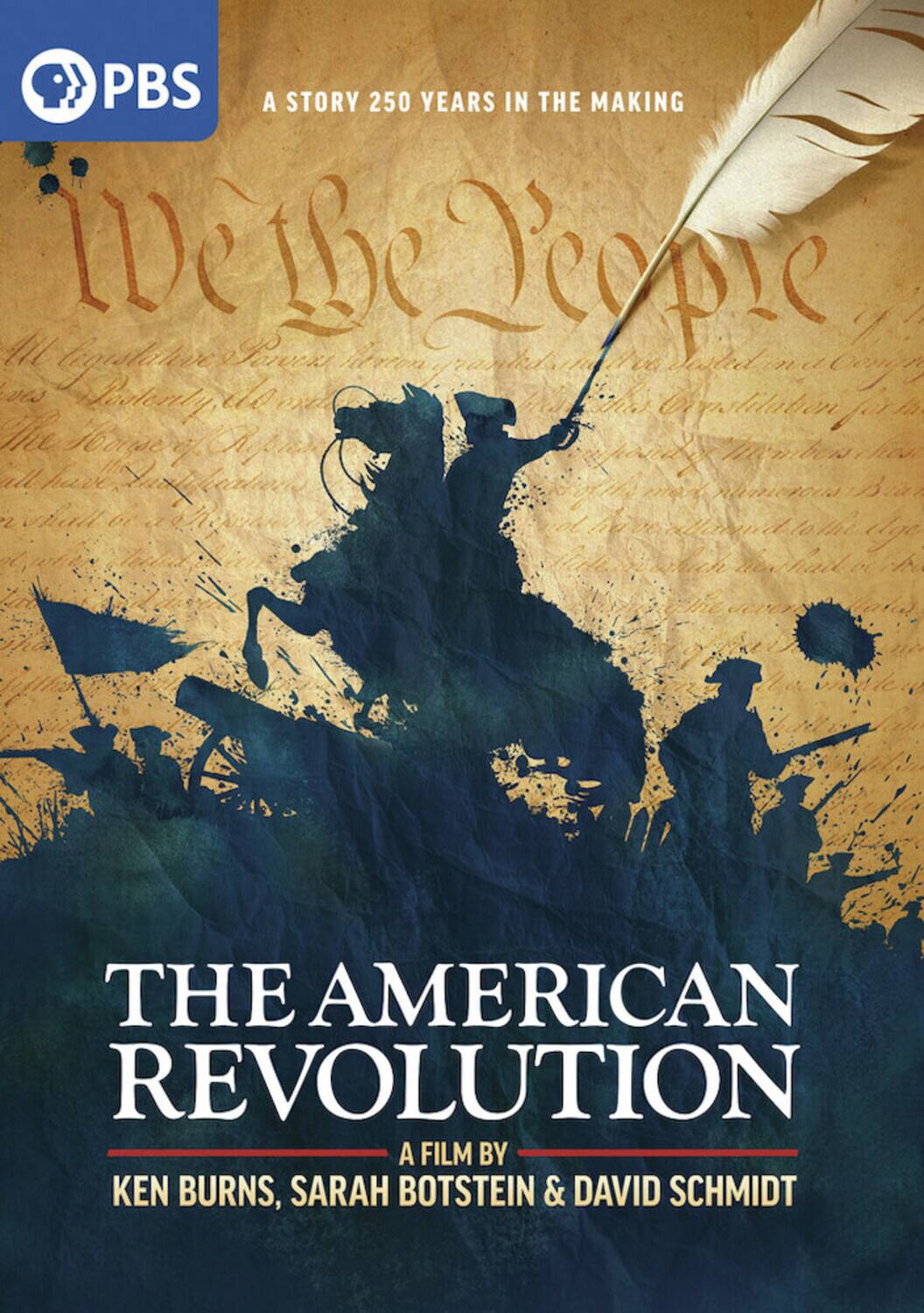 Front. The American Revolution: A Film by Ken Burns, Sarah Botstein and David Schmidt   - DVD.