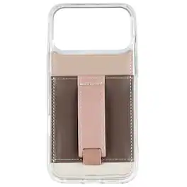 Walli Cases - iPhone 17 Pro Phone Case with Wallet and Finger Strap - Mocha Mae