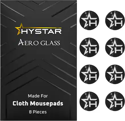 HYSTAR Aero Glass
Made For Cloth Mousepads
8 Pieces