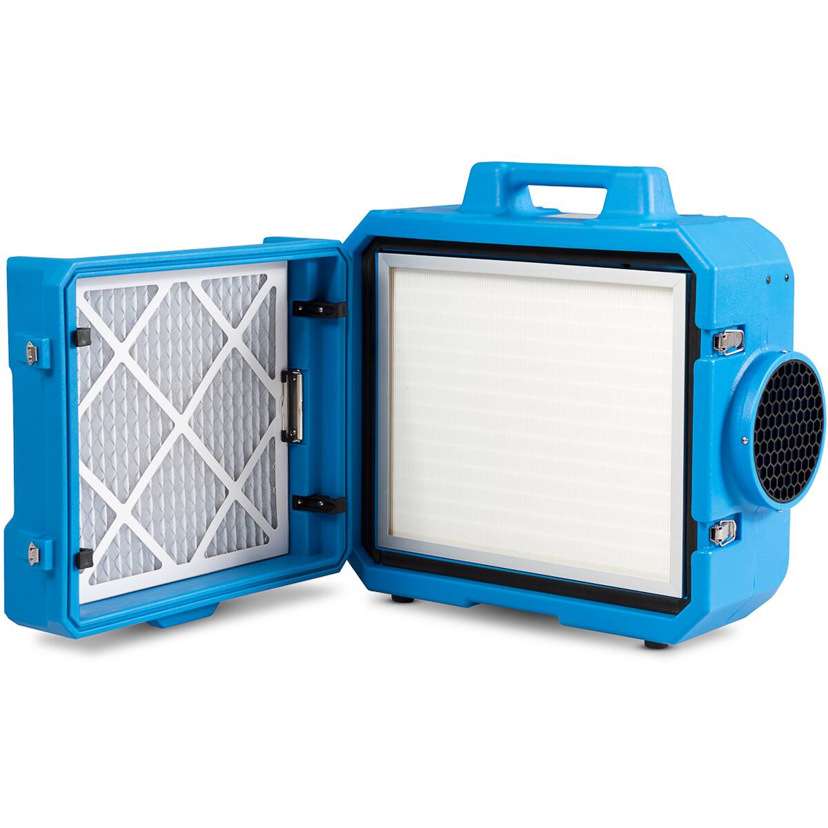 Alt View 8. Costway - Costway Industrial Commercial Hape Air Scrubber Negative Air Purifier 500-2000sq.ft - Blue.