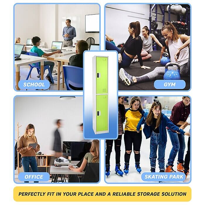 PERFECTLY FIT IN YOUR PLACE AND A RELIABLE STORAGE SOLUTION, SCHOOL, GYM, OFFICE, SKATING PARK