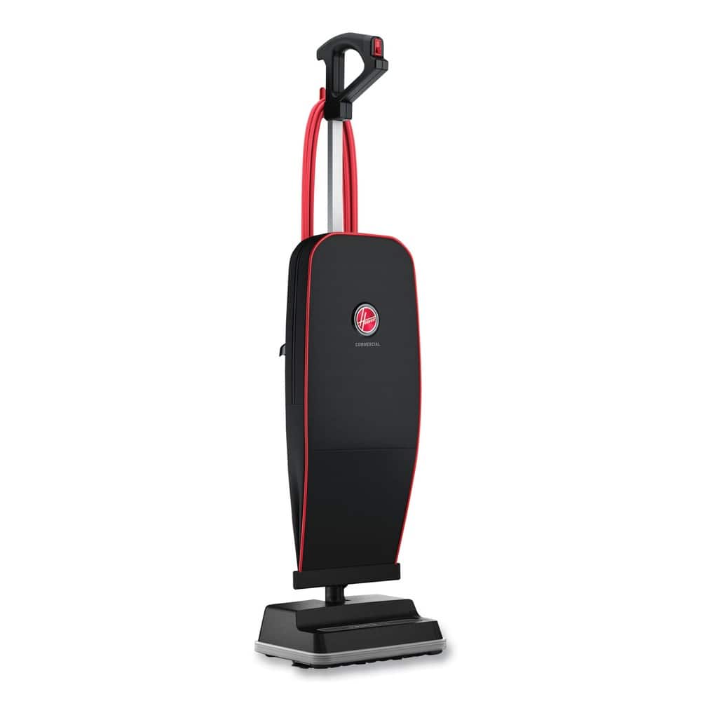 Hoover - CH50200 Task Vac 12 in. Cleaning Path Soft Bag Lightweight Upright Vacuum Cleaners - Black
