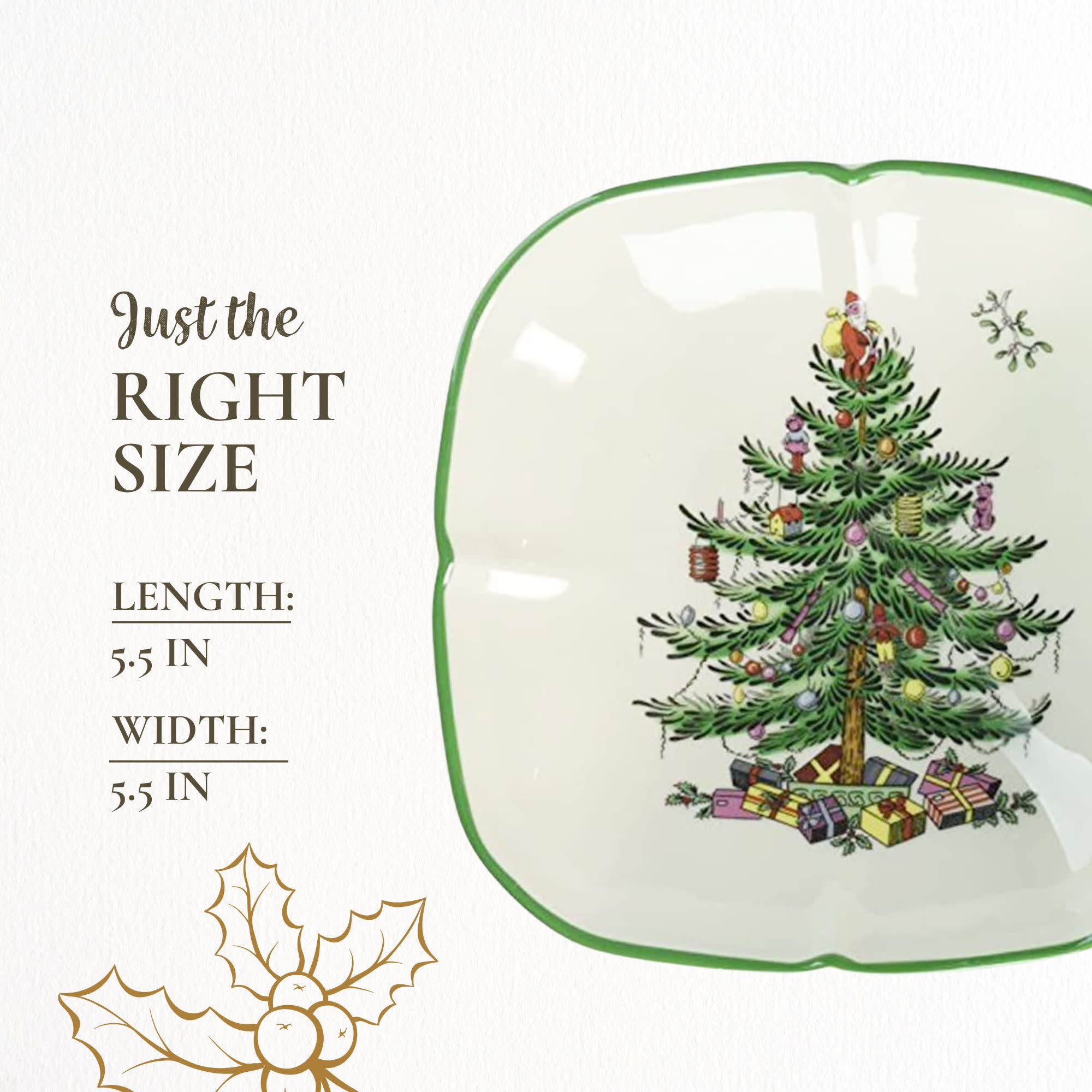 Just the RIGHT SIZE

LENGTH: 5.5 IN

WIDTH: 5.5 IN