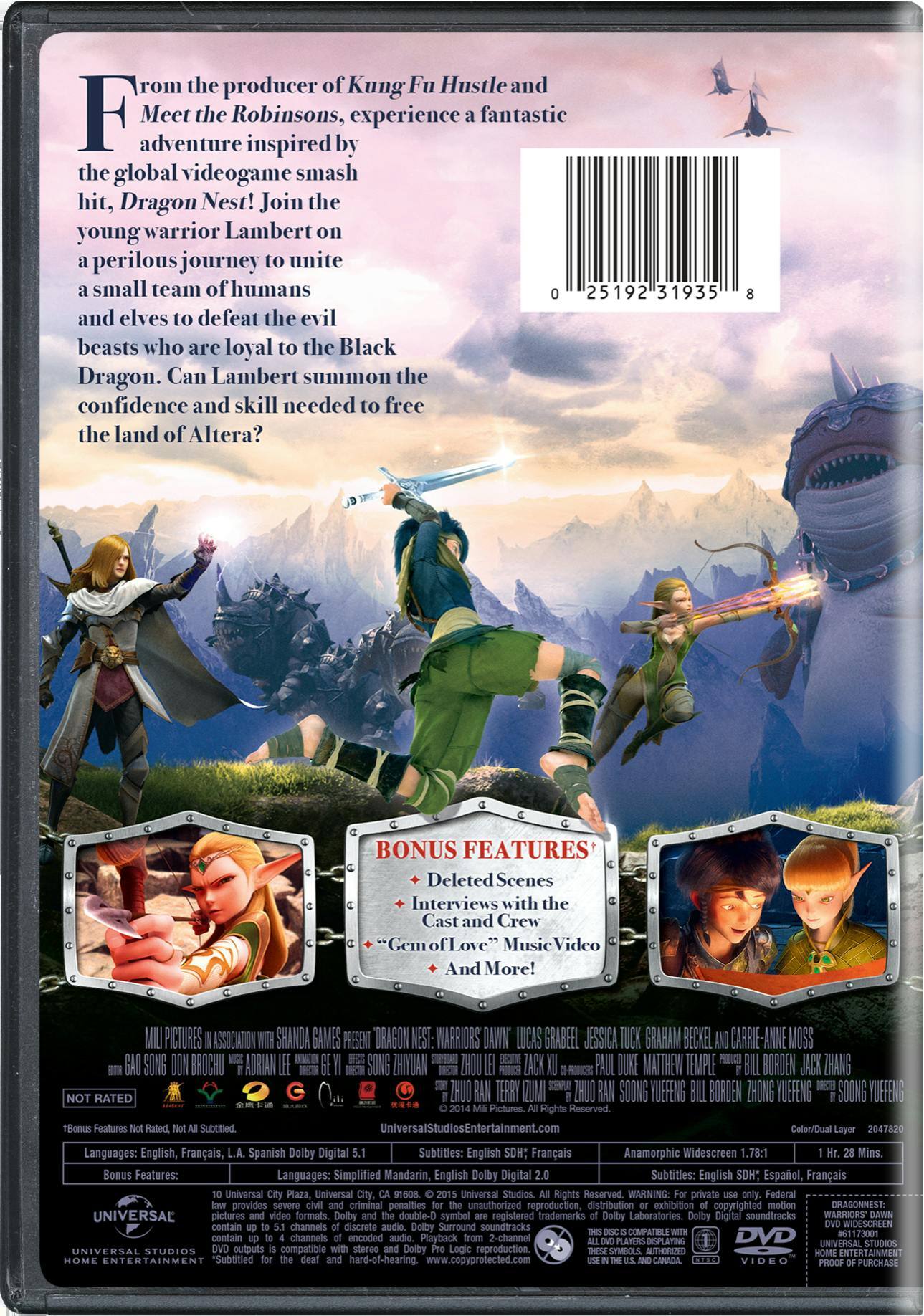 Angle. Dragon Nest - Warriors' Dawn [DVD].