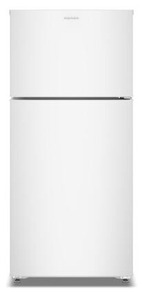 Amana - 28 in. Wide 14 cu. ft. Top-Freezer Refrigerator With A Large Crisper Drawer - White