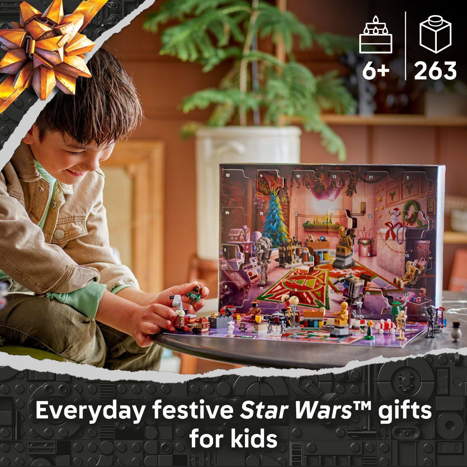 6+ 263

Everyday festive Star Wars™ gifts for kids