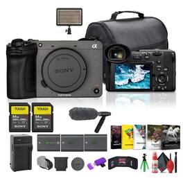 Sony - FX2 Compact Cinema Camera – Full-Frame 4K, Internal ND, Fast Autofocus + More