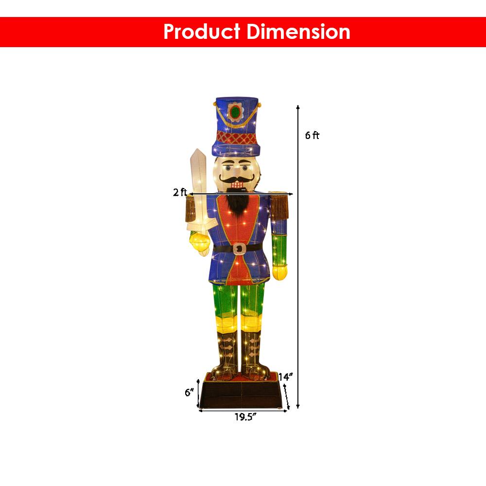 Product Dimension

- Height: 6 ft
- Width: 2 ft
- Depth: 19.5"
- Base Width: 14"
- Base Depth: 6"