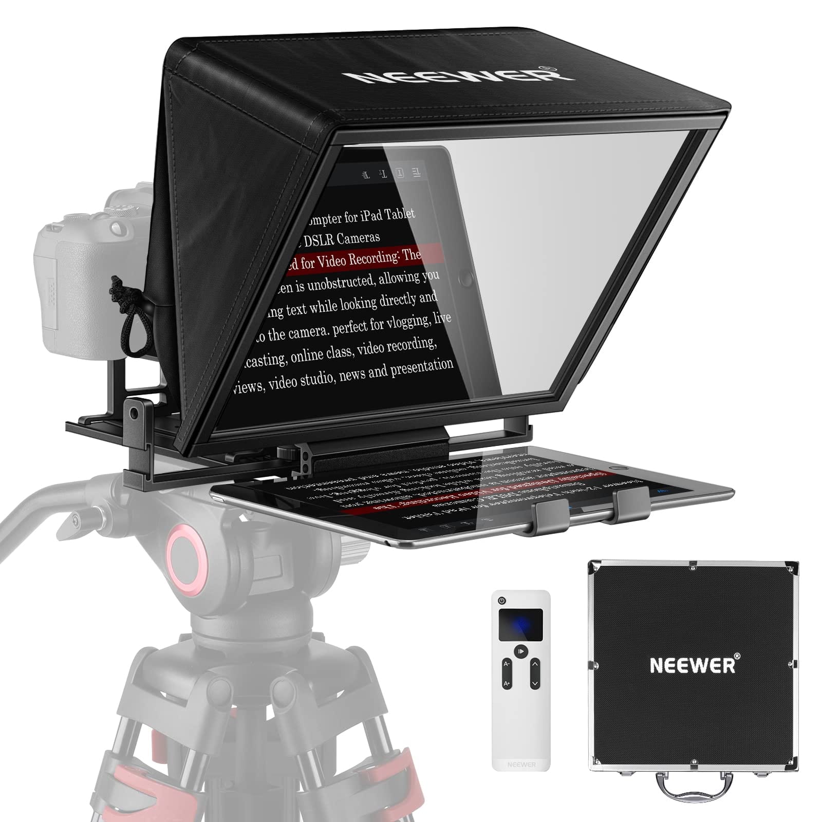 Neewer - X14 Smart Teleprompter, App & Remote Control, Bluetooth, for iPad/Android/DSLR price history on PriceWatchPro