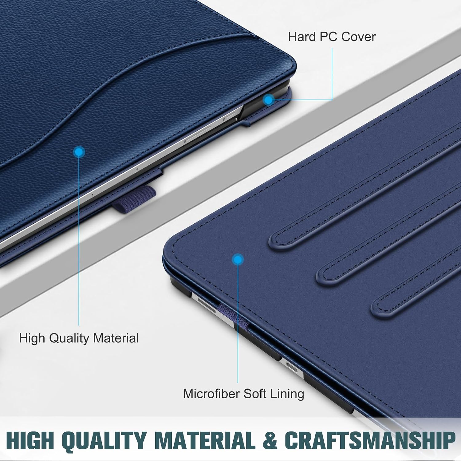 Hard PC Cover  
High Quality Material  
Microfiber Soft Lining  
HIGH QUALITY MATERIAL & CRAFTSMANSHIP