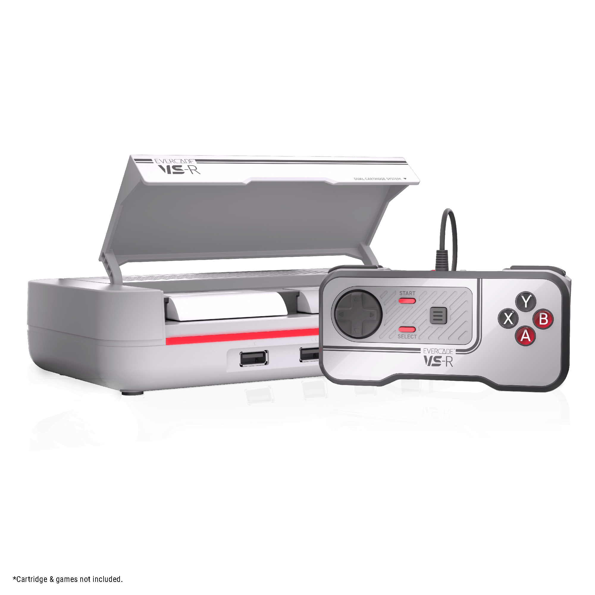 EVERCADE VS-R  
START SELECT EVERCADE VS-R  
X Y A B