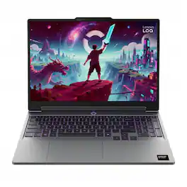 Lenovo - LOQ 15.3" WUXGA IPS 165Hz AI-Powered Gaming Notebook AMD Ryzen 7 250 16GB RAM 512GB SSD NVIDIA GeForce RTX 5060 - Luna Grey