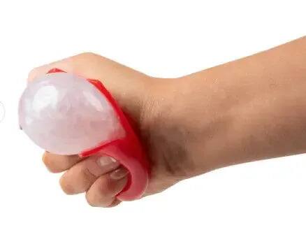 Back. One For Fun - Scrunchems Squishy Eyeball Stress Toy, Glow-in-the-Dark Sensory Fidget Ball for Halloween - Multicolor.