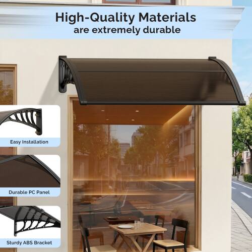High-Quality Materials are extremely durable  
Easy Installation  
Durable PC Panel  
Sturdy ABS Bracket